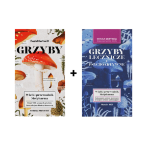 Pakiet książek: Wielki Atlas Grzybów + Grzyby Lecznicze i Psychoaktywne