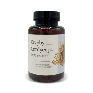 Grzyby Cordyceps 90 kaps. 500mg