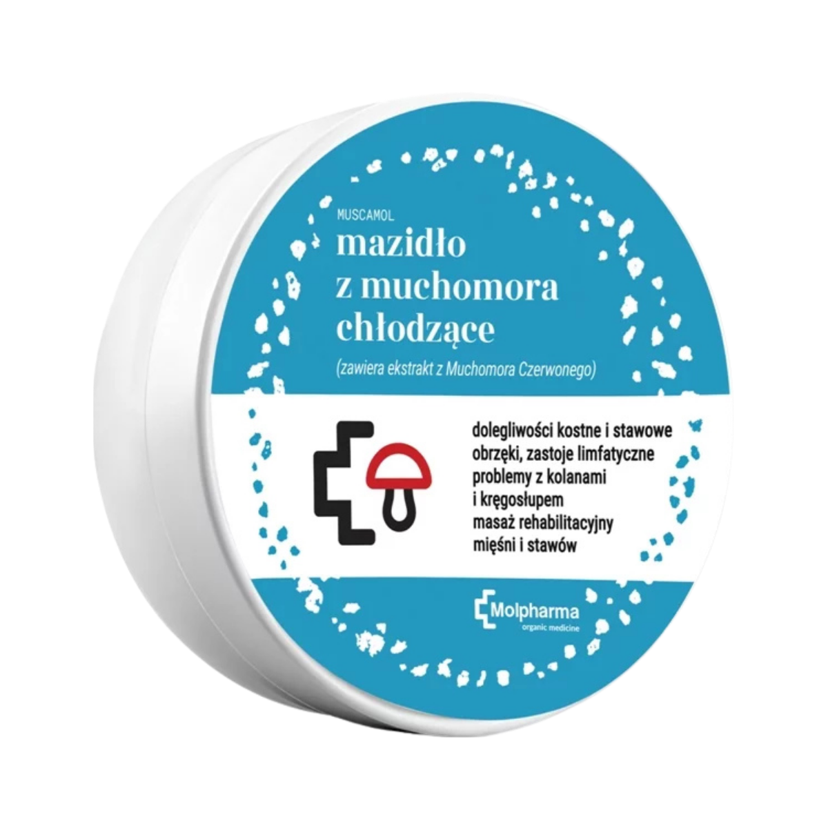 Mazidło z muchomora chłodzące