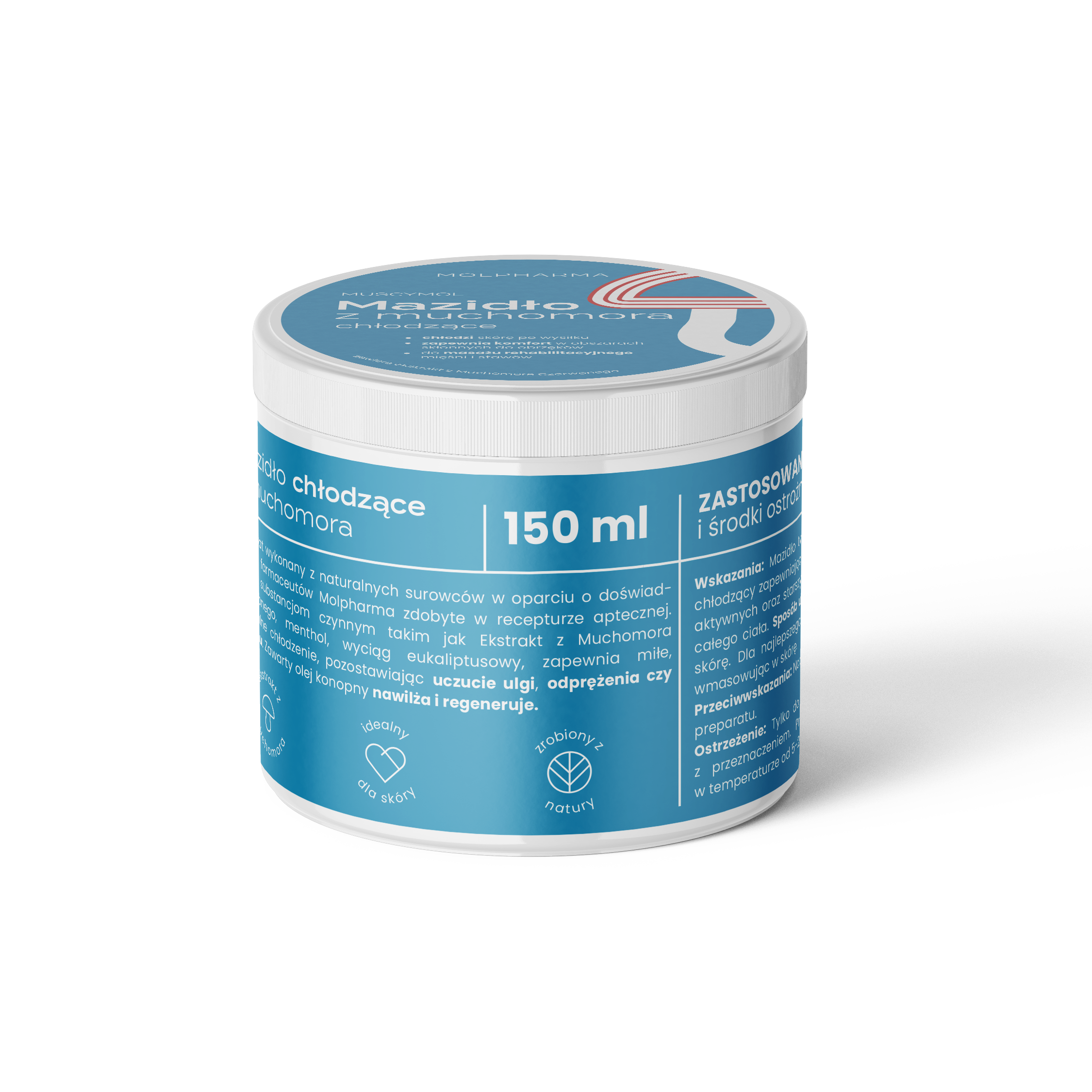 Mazidło z muchomora chłodzące