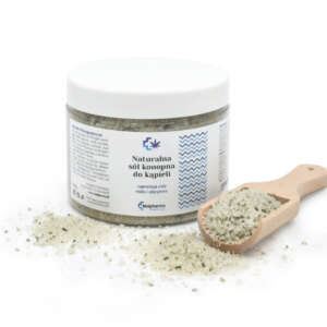 Naturalna sól konopna do kąpieli