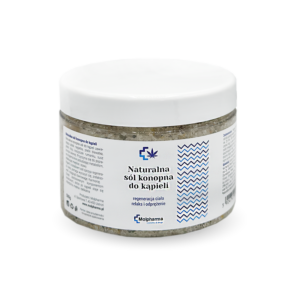 Naturalna sól konopna do kąpieli