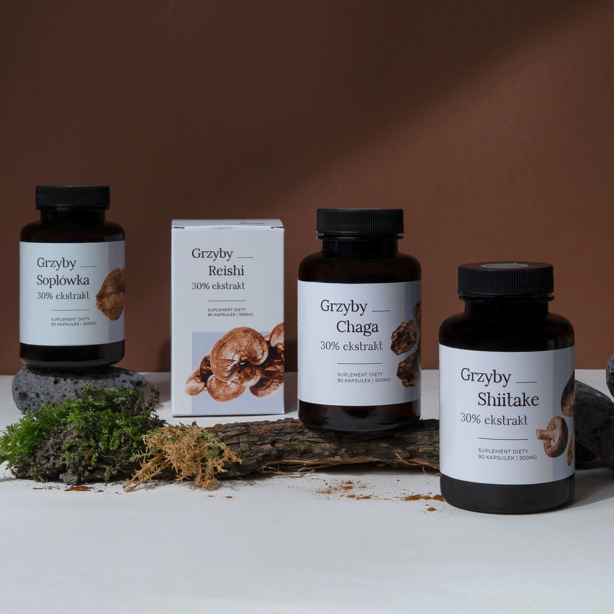 Grzyby Cordyceps 90 kaps. 500mg