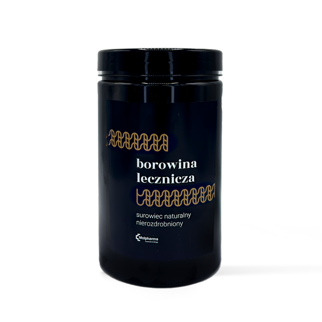 Borowina lecznicza naturalna nierozdrobiona 1kg