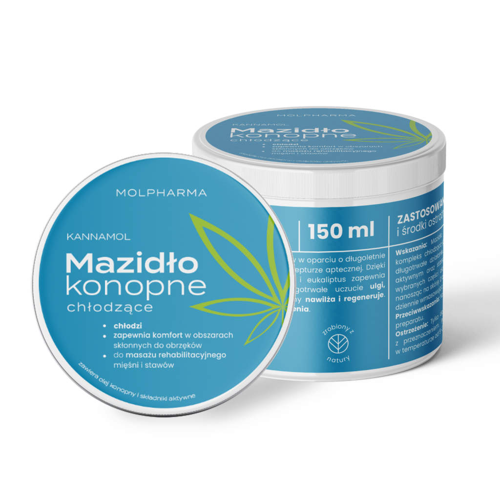 Konopne Mazidło chłodzące