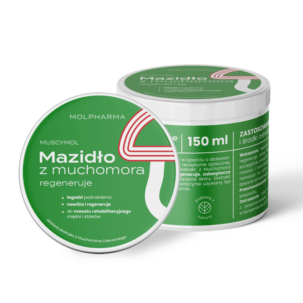 Mazidło z muchomora regenerujące
