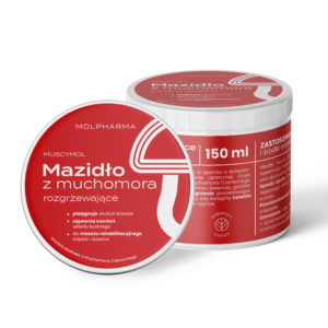 Mazidło z muchomora rozgrzewające