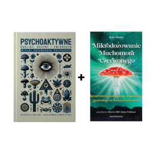 Pakiet książek: Psychoaktywne rośliny, grzyby i zwierzęta + Mikrodozowanie Muchomora Czerwonego
